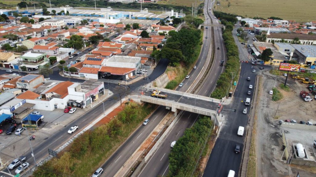 Hortolândia inaugura novo viaduto sobre a rodovia SP-101 nesta terça-feira