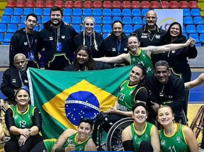 🏀 Brasil conquista prata na Copa América de basquete em cadeira de rodas