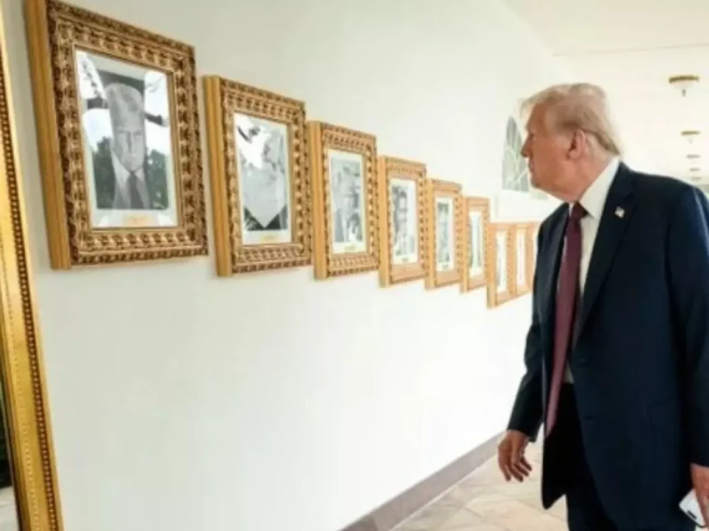 Trump substitui retrato de Biden por quadro de “caneta automática” – VTV News