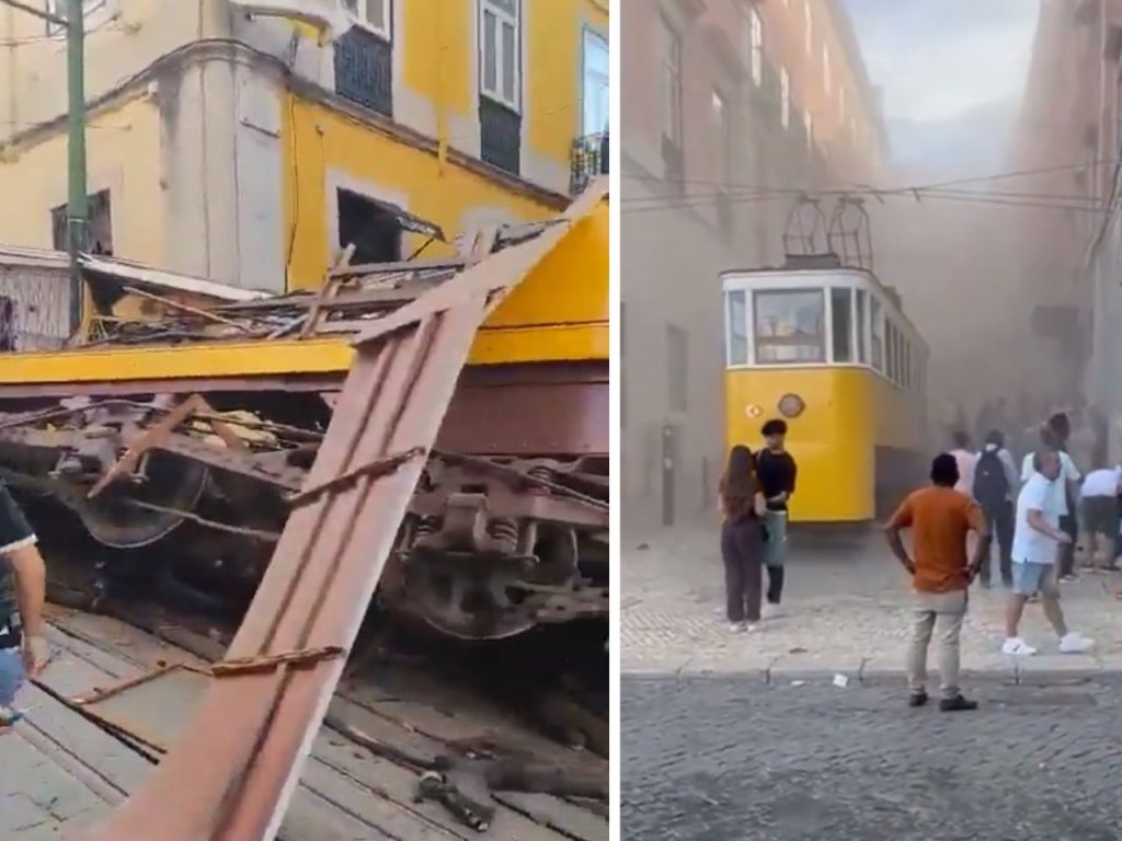 VÍDEO: descarrilamento do Elevador da Glória deixa ao menos 15 mortos em Lisboa – VTV News