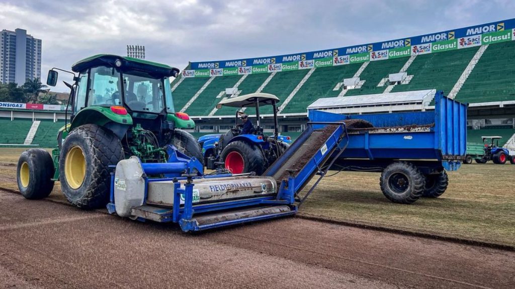 Reforma no gramado é finalizada e Brinco de Ouro será liberado em breve para a pré-temporada