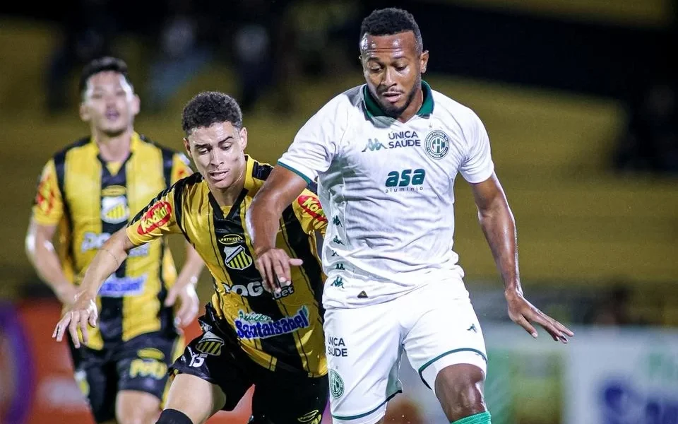 Com um jogador a menos, Guarani é derrotado pelo Novorizontino no Paulistão