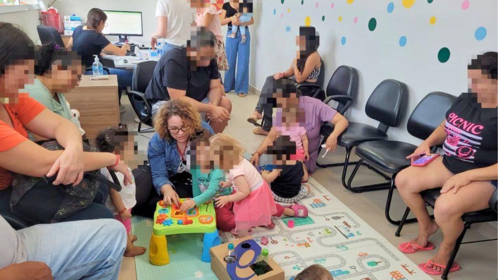 Oficina de Brincar em UBSs de Hortolândia estimula desenvolvimento das crianças